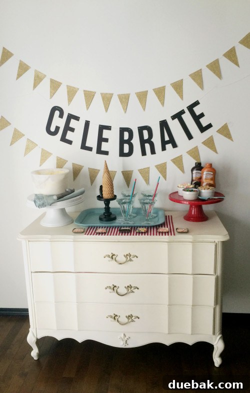 Make a Celebrate Banner with your Cricut Explore
