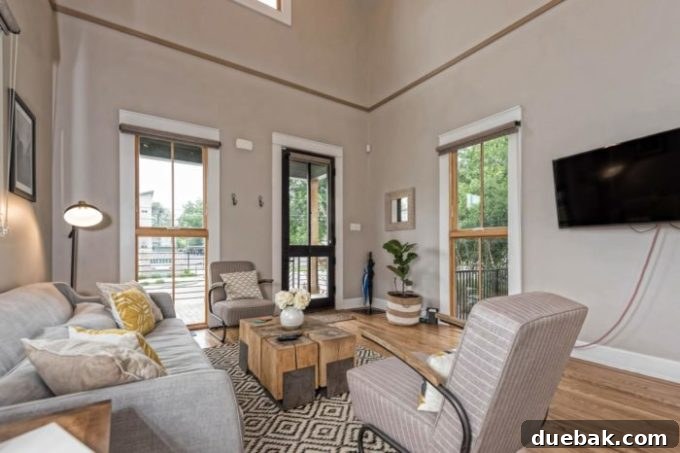 Fixer Upper Shotgun House kitchen with ample storage and design details