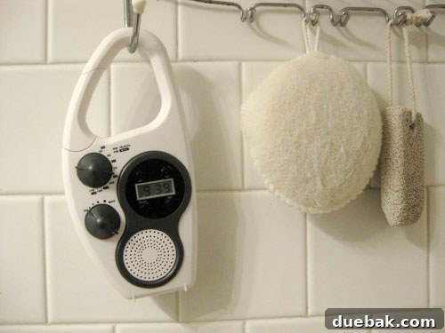 Secure Your Home Against The Unexpected 6 Battery Operated Shower Radio