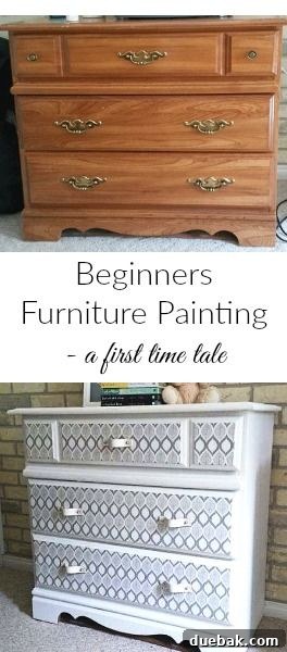 BEGINNERS FURNITURE PAINTING GUIDE for Dresser Makeover
