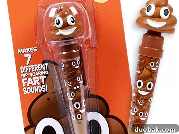 Farting Poop Emoji Pen