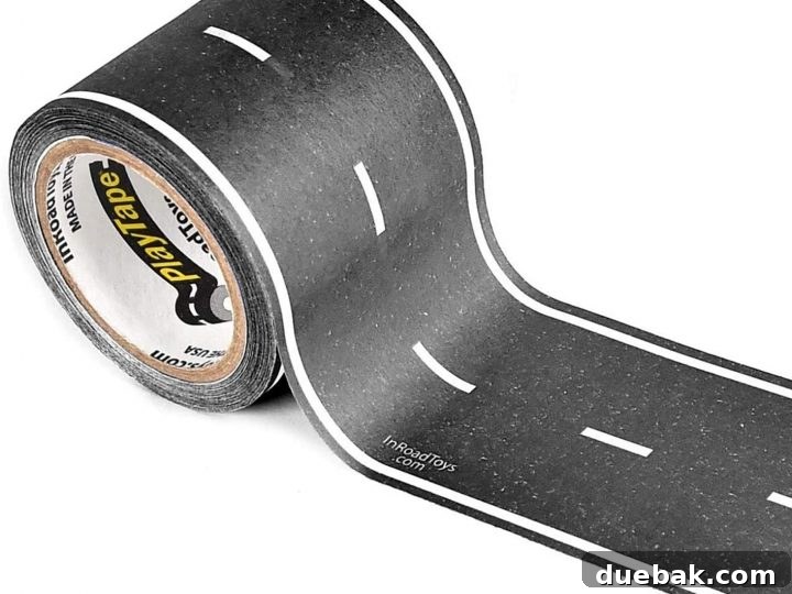 Road Car Tape for Creative Play