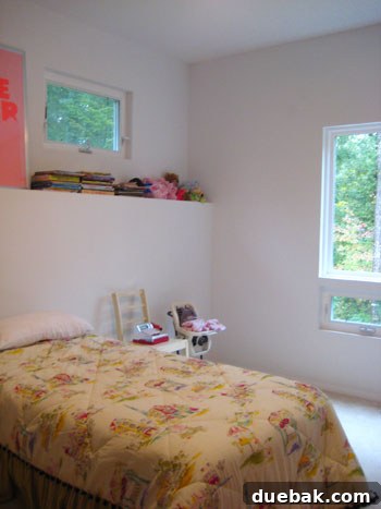 A simple children's room before the transformation