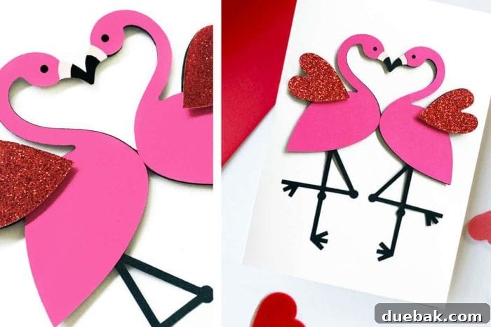 Another example of a 'ROAR-some Valentine' Dinosaur card