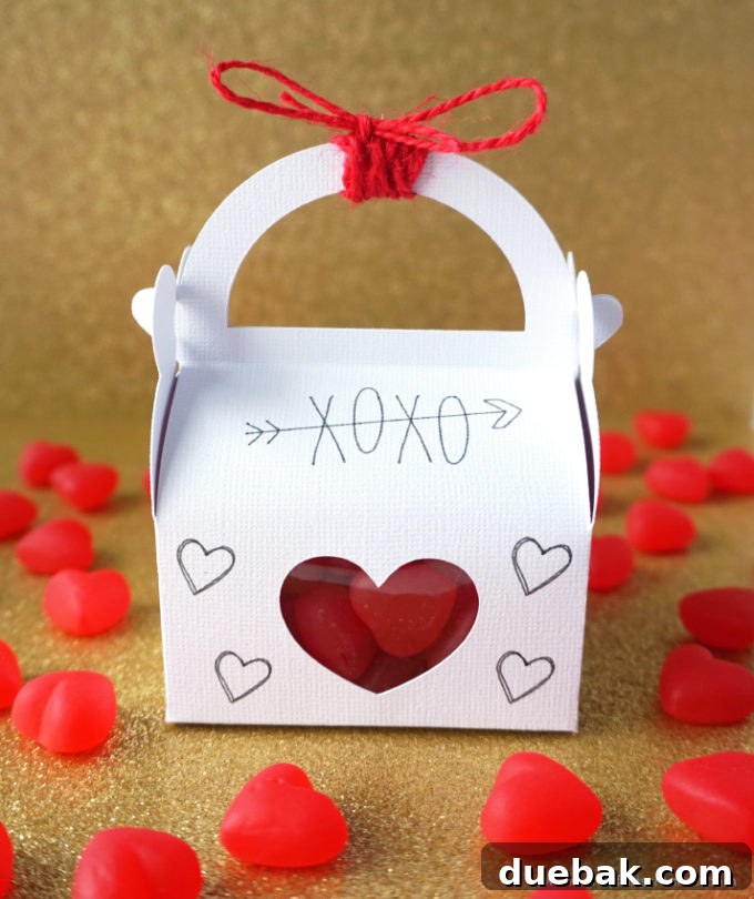 Valentine Treat Boxes from Artsy Fartsy Mama