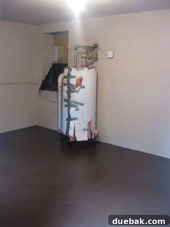 Mastering Cinderblocks: Oil-Based Drylok for Mildew Prevention and Sealing 7 Freshly Painted Basement Floor in Brown