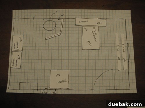 Rejected basement layout: expensive and less practical
