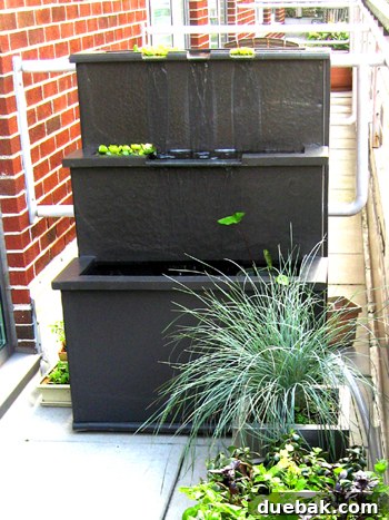 Armoire's Aquatic Rebirth 4 Finished armoire converted into a multi-tiered outdoor fountain