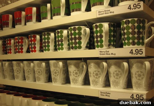 Festive Under-$5 Mugs from Crate & Barrel