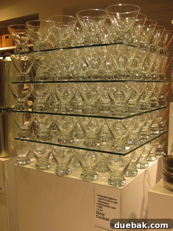 Festive Cocktail Glasses from Crate & Barrel