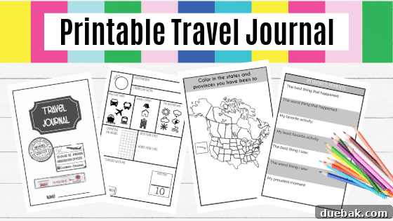 printable road trip activity book