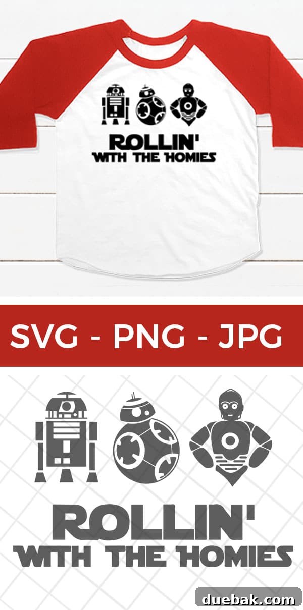 Craft Custom Star Wars Shirts Free SVG 9 A person wearing a stylish custom Star Wars shirt, showcasing the completed DIY project.
