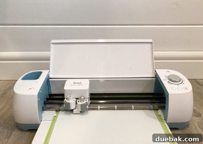 Cricut Design Space screenshot showing the floral frame wedding SVG loaded and ready for customization, with text options.