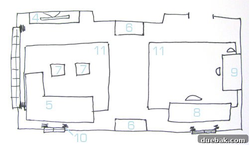 Room Layout Roadmap: 5 Steps to Your Perfect Space 3 Sketching a floor plan