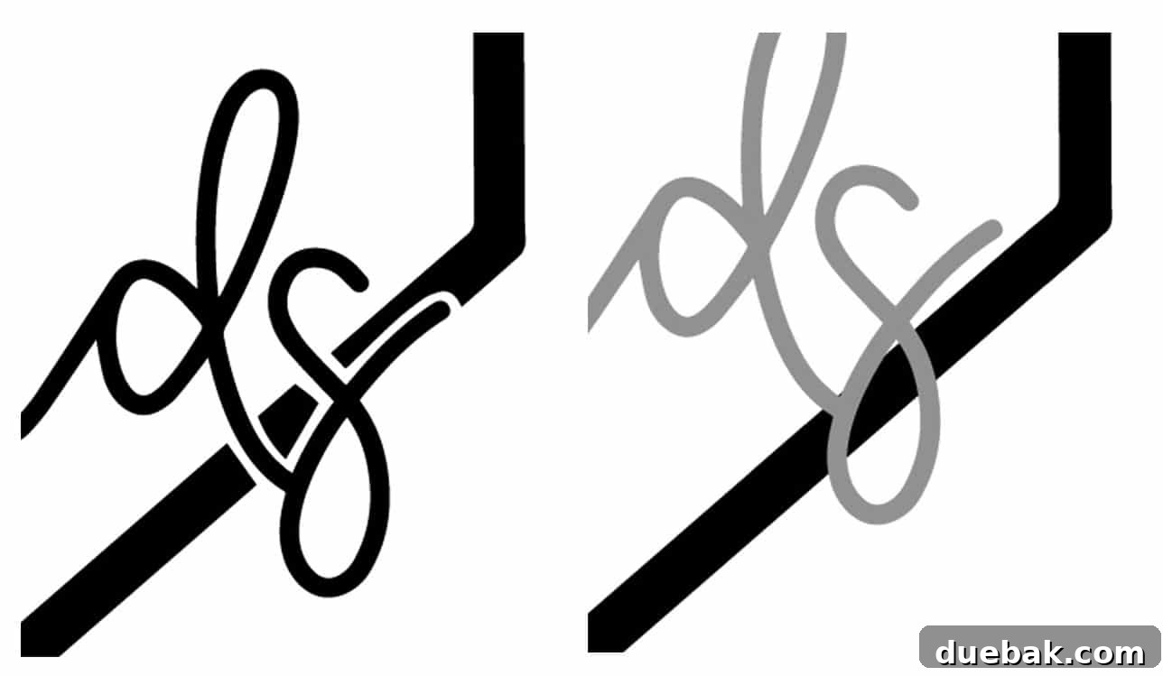 Close-up comparison of two 'Dirt and Diamonds' baseball SVG files, illustrating the difference between overlapping layers and cut-out layers for easier vinyl application, especially with glitter or specialty vinyl.