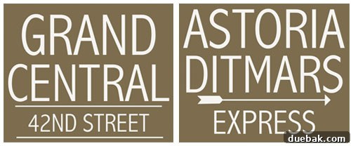 Crafting Vintage Wood and Paper Wall Signs 4 Digital designs of vintage subway signs