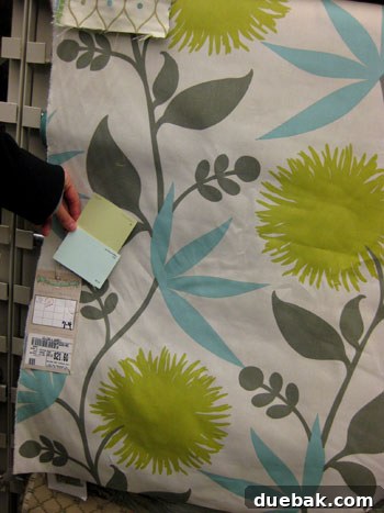 Choosing Nursery Rugs and Curtain Fabric 4 First fabric choice for nursery curtains