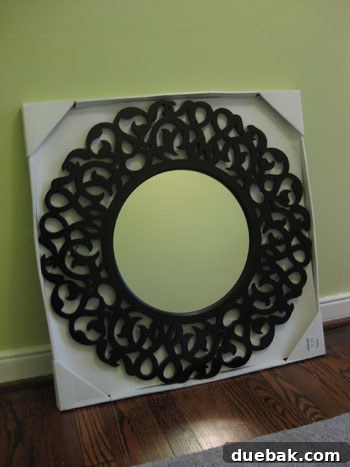 Choosing Nursery Rugs and Curtain Fabric 10 Large black solid wood mirror for nursery