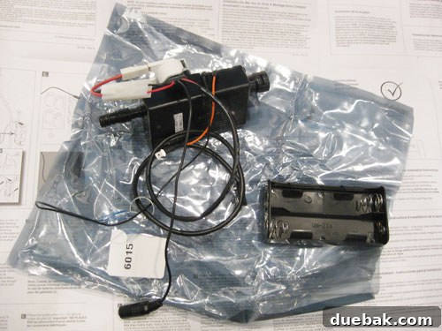 Solenoid component for touch faucet