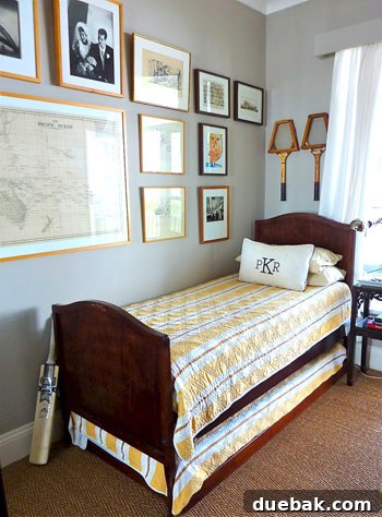 Sydney Architectural Marvel: A Home Unveiled 9 Ten-year-old Ben's room, which also serves as Max's compact home office
