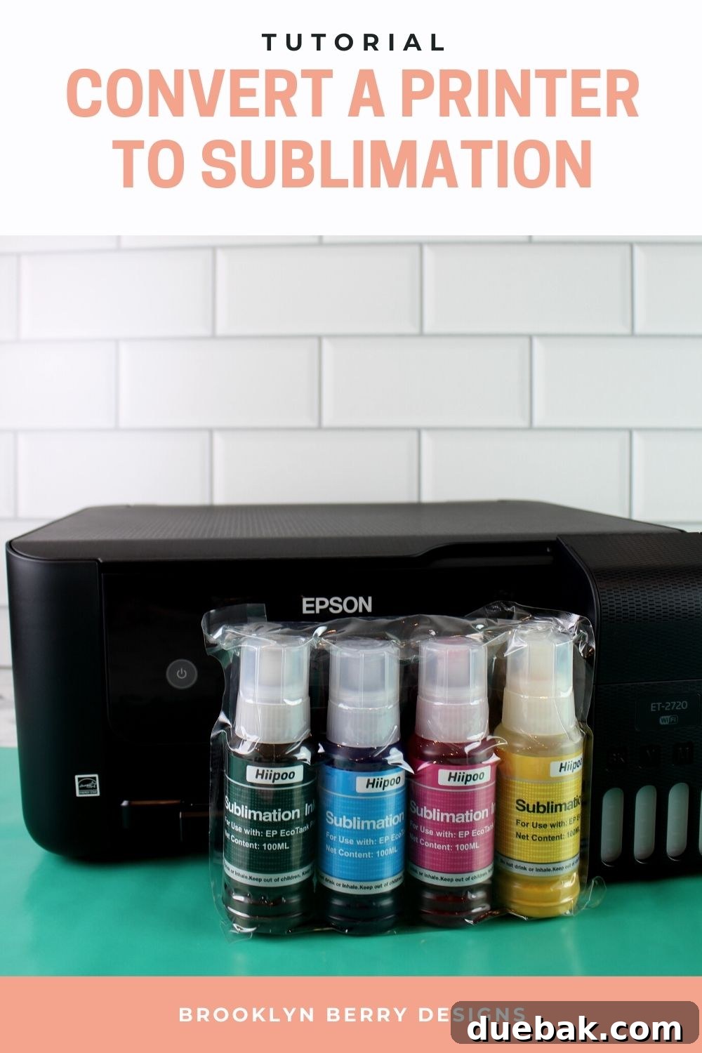 Sublimation Made Easy 8 Epson Ecotank Sublimation Printer Conversion