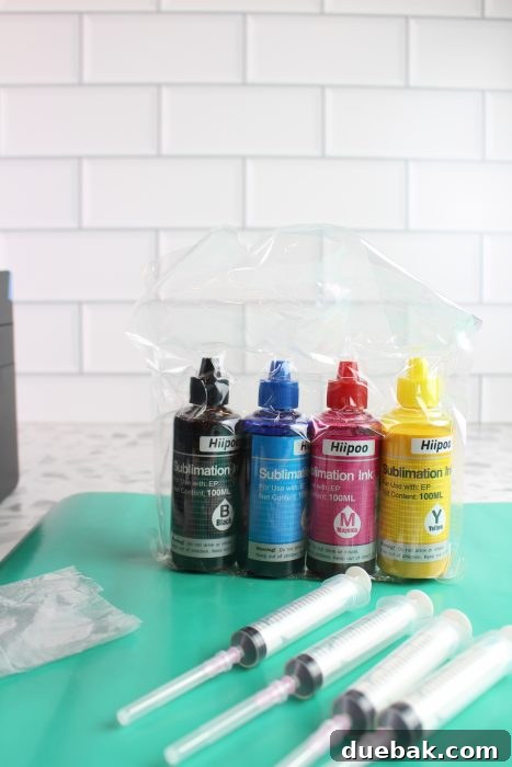 Unlock Sublimation Printing with Your EcoTank 4 Epson EcoTank printer unboxed and ready for sublimation ink conversion.