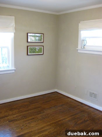 Empty room with ample natural light.