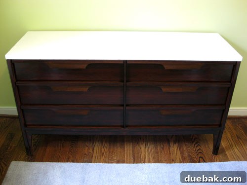 Detail of Dresser's Hardware-Free Handles