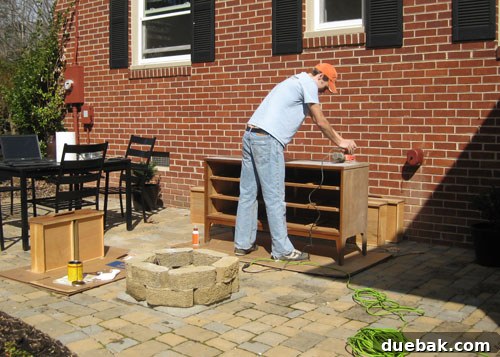 DIY Furniture Refinishing Workstation