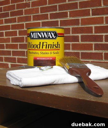 Minwax Wood Finish Stain in Red Mahogany