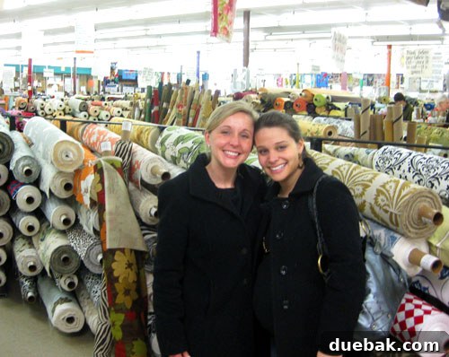 Mary Jo's Cloth Store - Rows of Fabric Bolts
