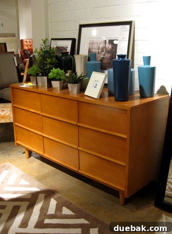 Mitchell Gold + Bob Williams solid wood dresser
