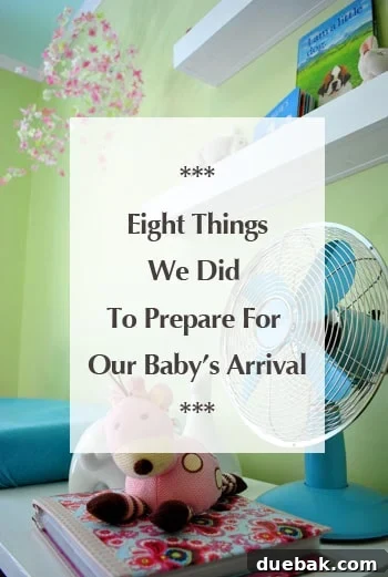 Seven Days Until Baby P Arrives: Nursery Ready