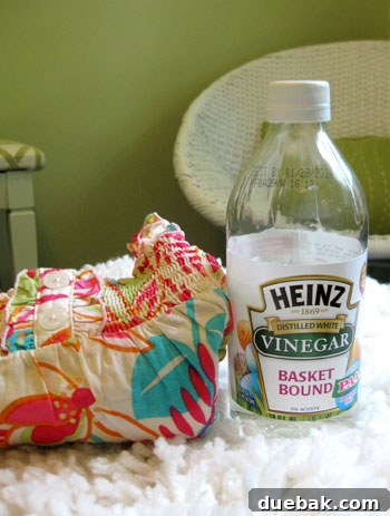 Baby Clothes Washed with Vinegar