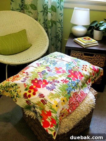 Pretty Pillowcase for Hospital Birth