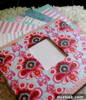DIY Baby Memory Book Album