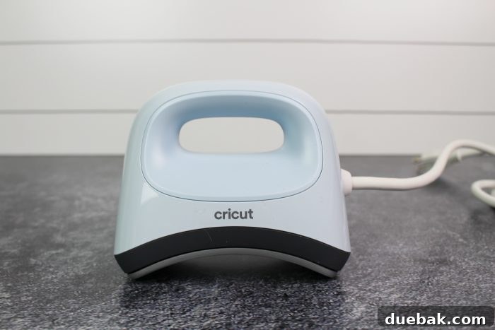 The Ultimate Guide To Cricut Hat Press 2 Cricut Hat Press displaying its ergonomic design and curved heat plate