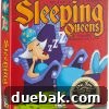 Sleeping Queens card game box with whimsical queen characters and cards.