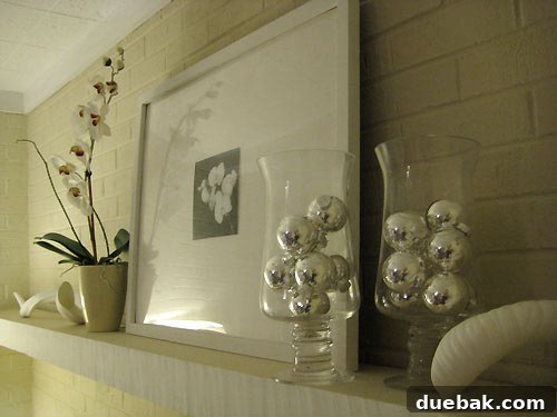 Decorative display featuring wine corks as a natural, textured vase filler