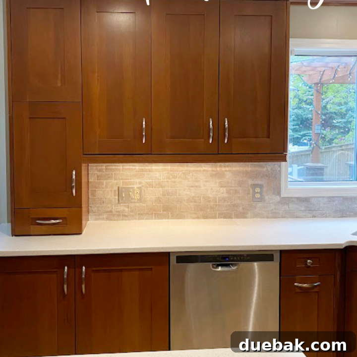 kitchen with diy stone countertops