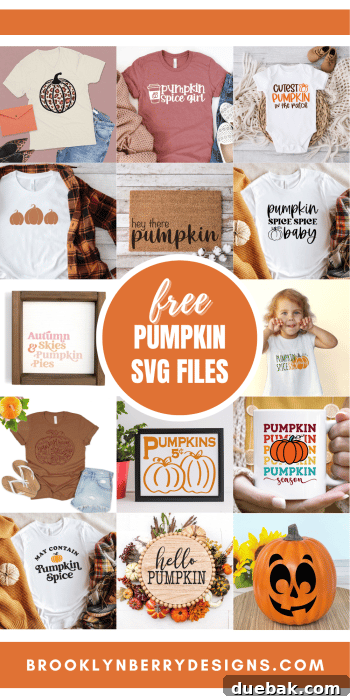 A vibrant collage of fall craft ideas featuring various SVG files, inspiring creative autumn projects.