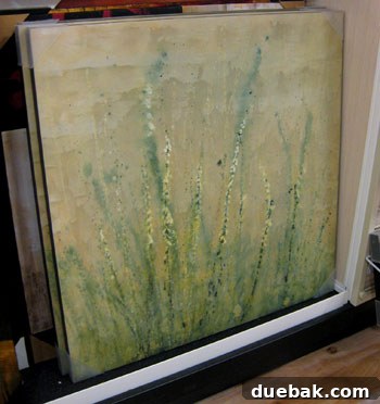 My HomeGoods Daydream 8 Giant ready-to-hang canvas art, affordable decor for large walls.