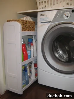 Rolling Storage Caddy for Laundry Essentials