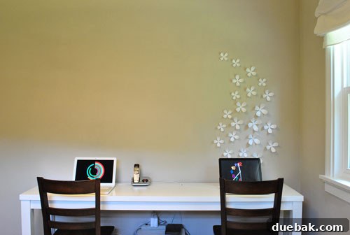 Elevate Your Workspace: Desk Wall Art 10 Empty office wall, still no art decision