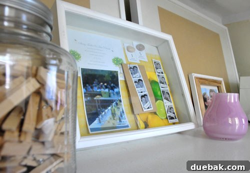 14 Personalized DIY Anniversary Gifts 3 Framed Wedding Food Photos