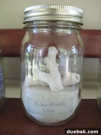 14 Personalized DIY Anniversary Gifts 21 A Close-up of Vacation Jars