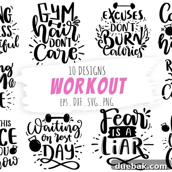 Workout SVG Bundle featuring a quote 'I hate this place. See you tomorrow.' relatable for many gym-goers.