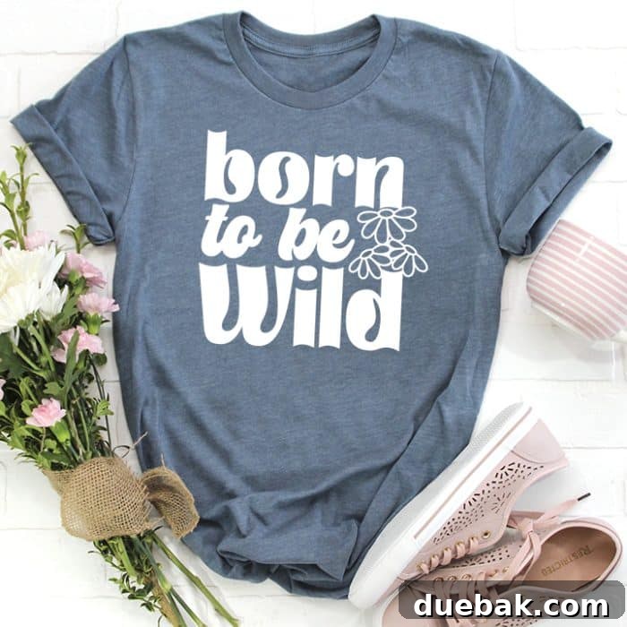 Discover Free Wildflower SVG Designs 5 Born to be Wild Floral SVG