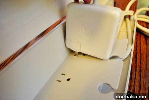 Untangle Your Tech Cables 7 MacBook power adapter too large for surge protector