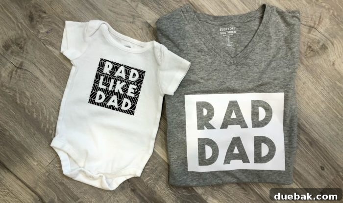 BBQ King Father's Day SVG 5 A 'Rad Like Dad' themed craft project, a cool and contemporary gift for a modern dad.